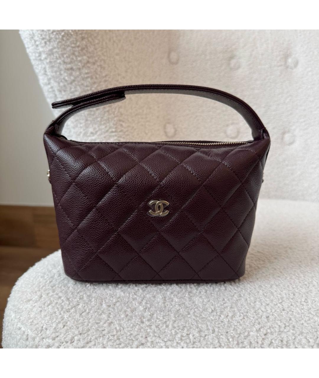 CHANEL Кожаная сумка через плечо, фото 4