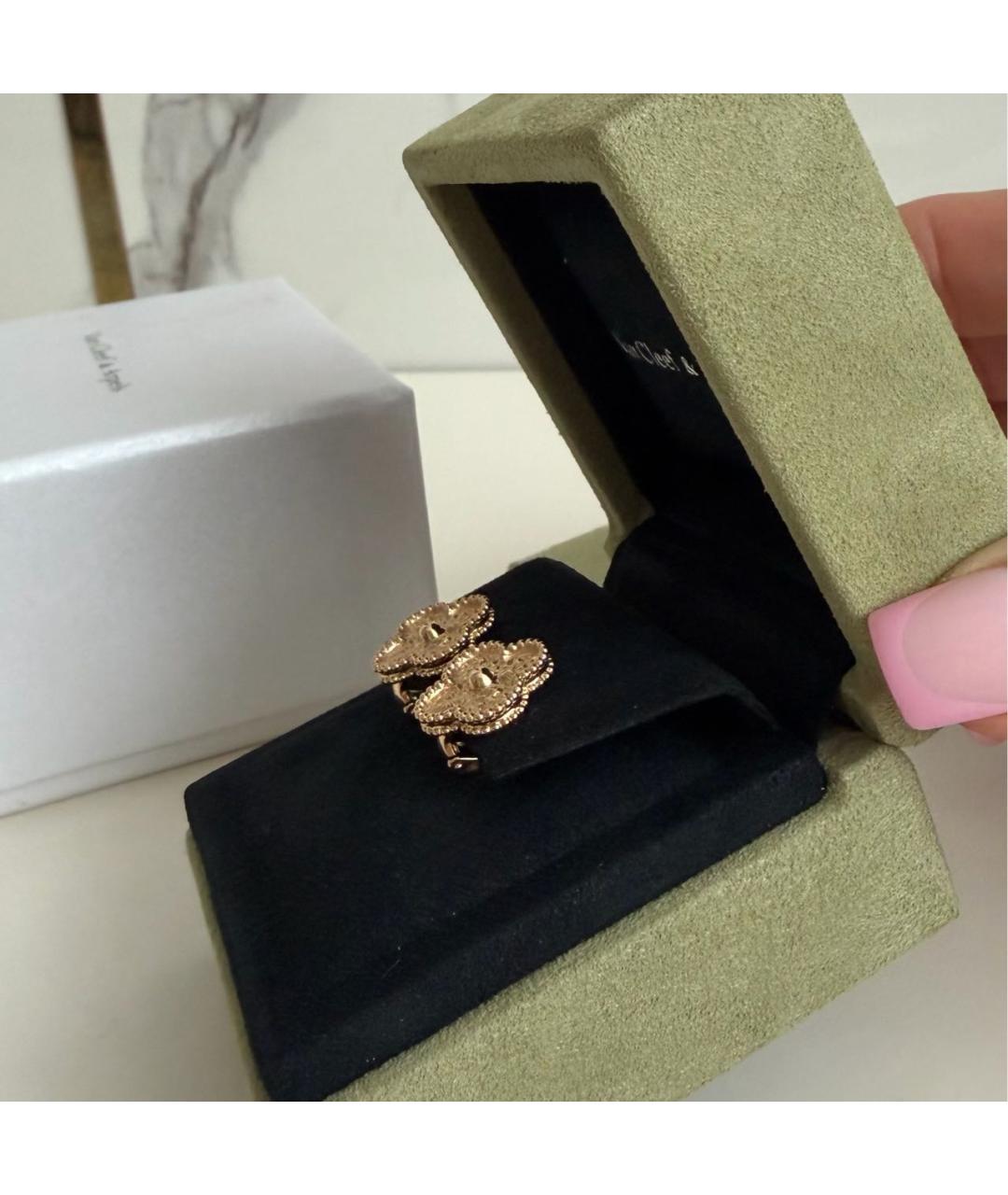 VAN CLEEF & ARPELS Золотые серьги из желтого золота, фото 3