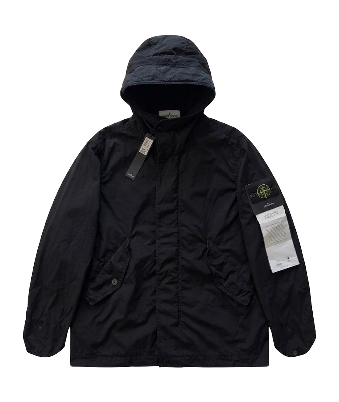 STONE ISLAND Черная парка, фото 1