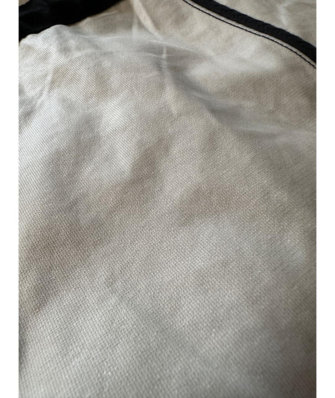 STONE ISLAND Черная хлопковая куртка, фото 6