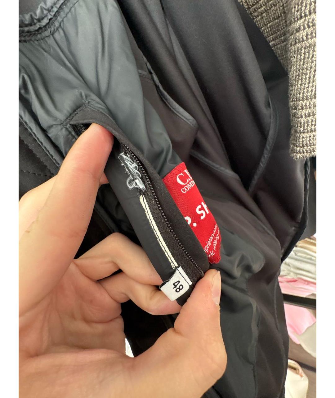 CP COMPANY Черная куртка, фото 8