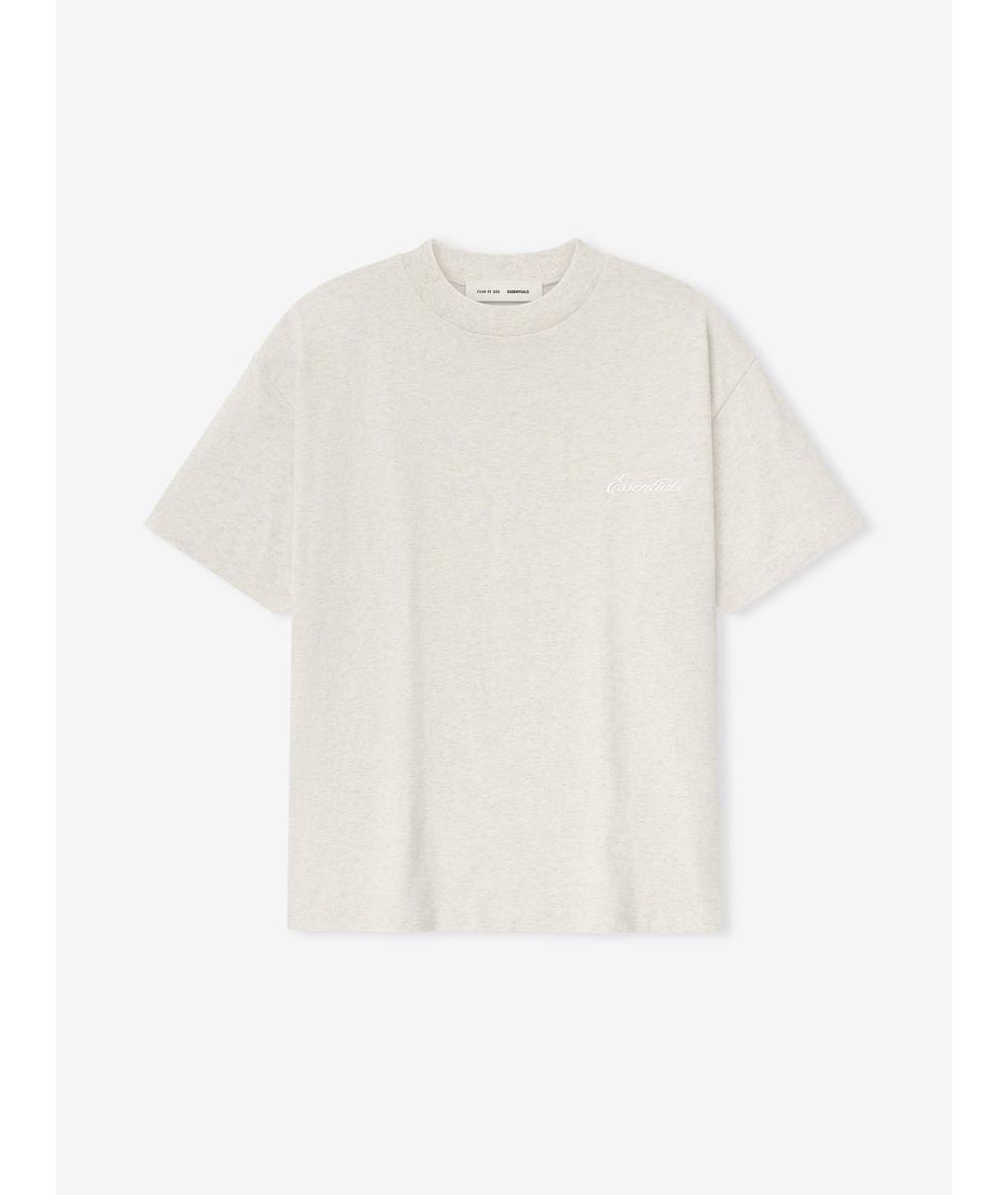 FEAR OF GOD ESSENTIALS Хлопковая футболка, фото 4