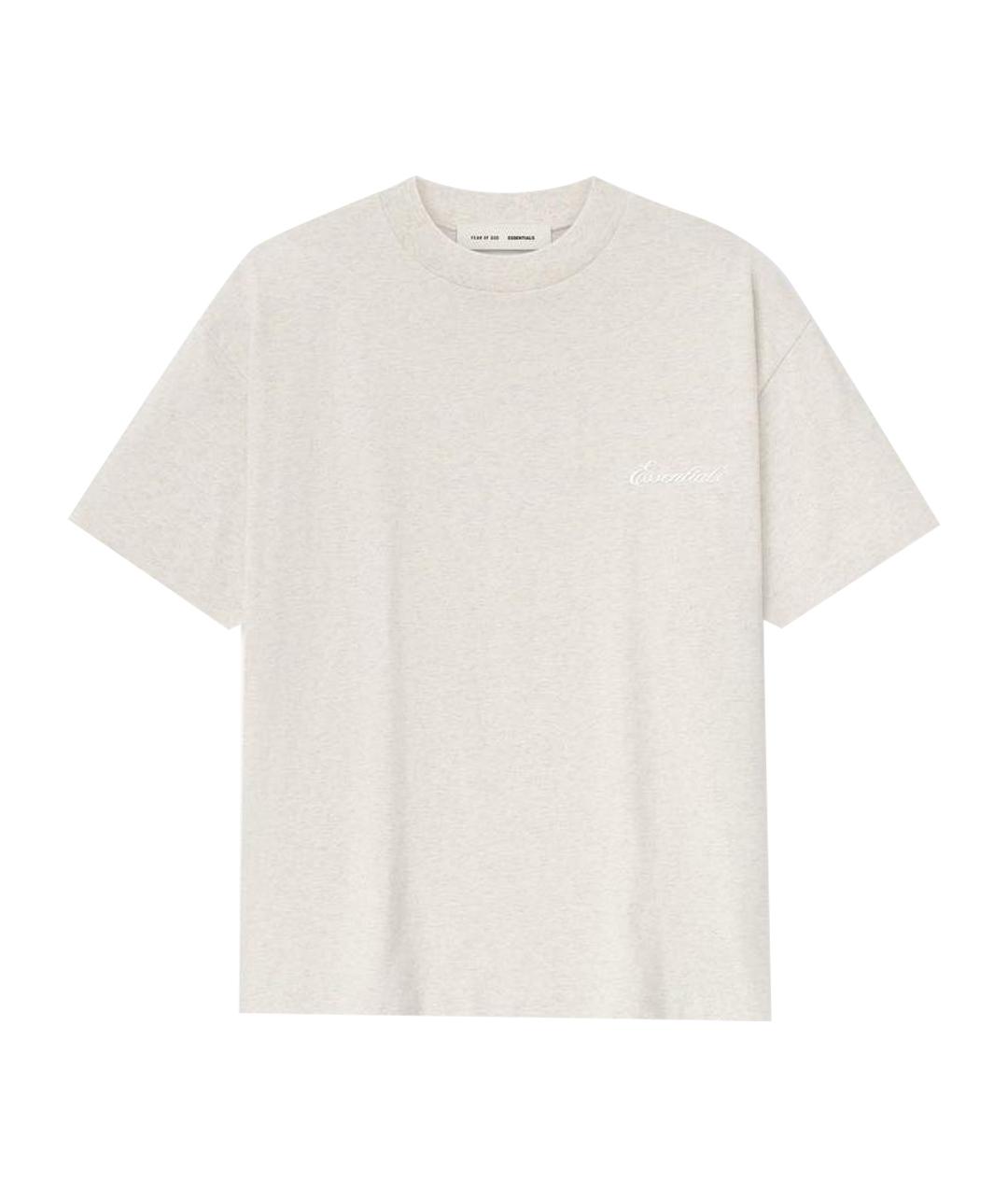 FEAR OF GOD ESSENTIALS Хлопковая футболка, фото 1