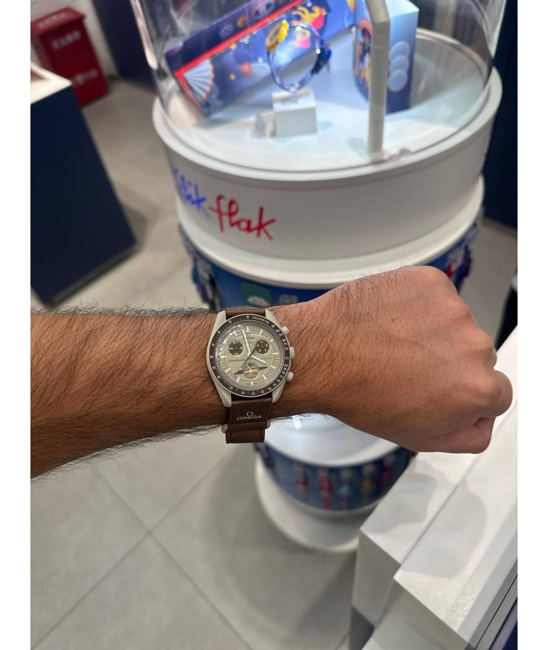 Swatch Коричневые часы, фото 6