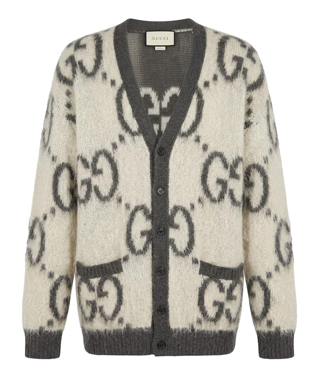 GUCCI Антрацитовый кардиган, фото 1