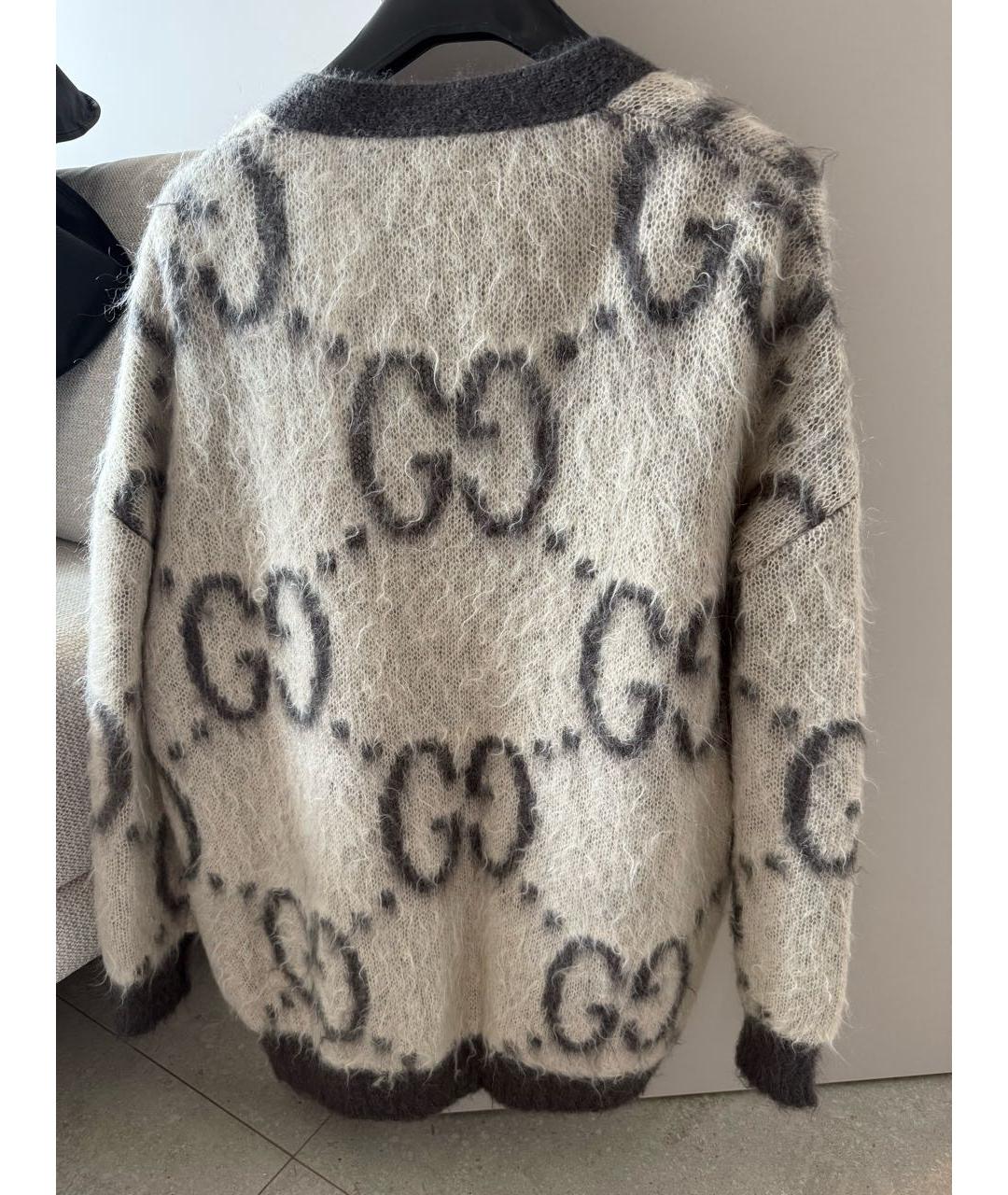 GUCCI Антрацитовый кардиган, фото 2