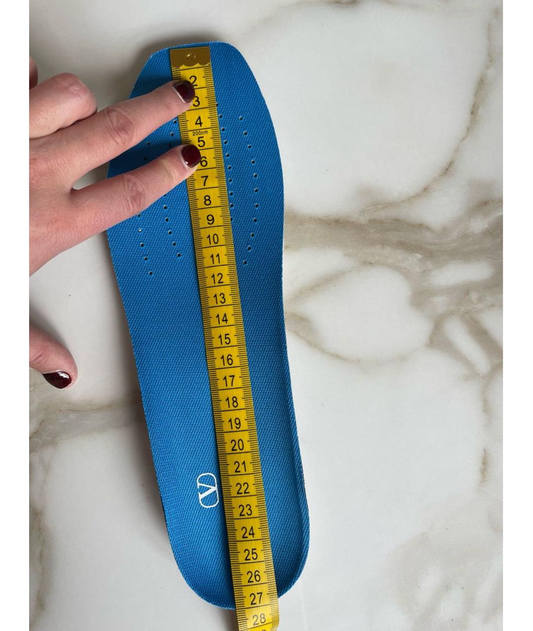 VALENTINO Серые замшевые кроссовки, фото 7
