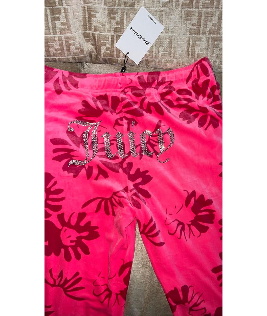 JUICY COUTURE Фуксия велюровый спортивные костюмы, фото 7