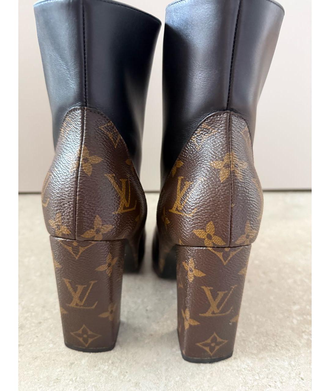 LOUIS VUITTON Мульти кожаные ботильоны, фото 3