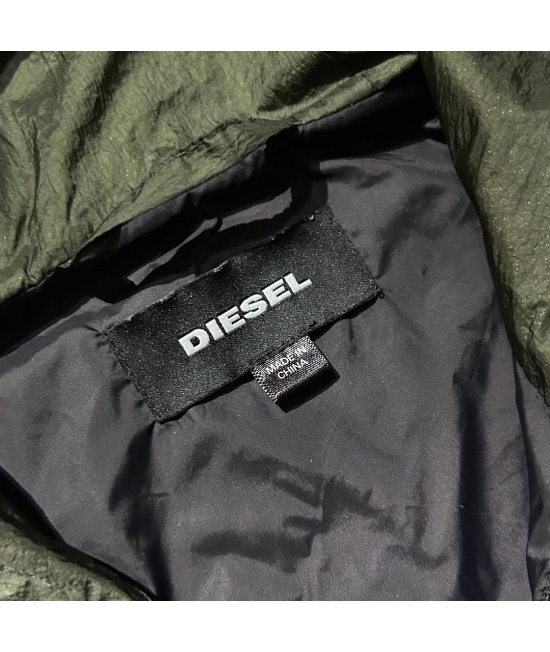 DIESEL Черная полиамидовая куртка, фото 7