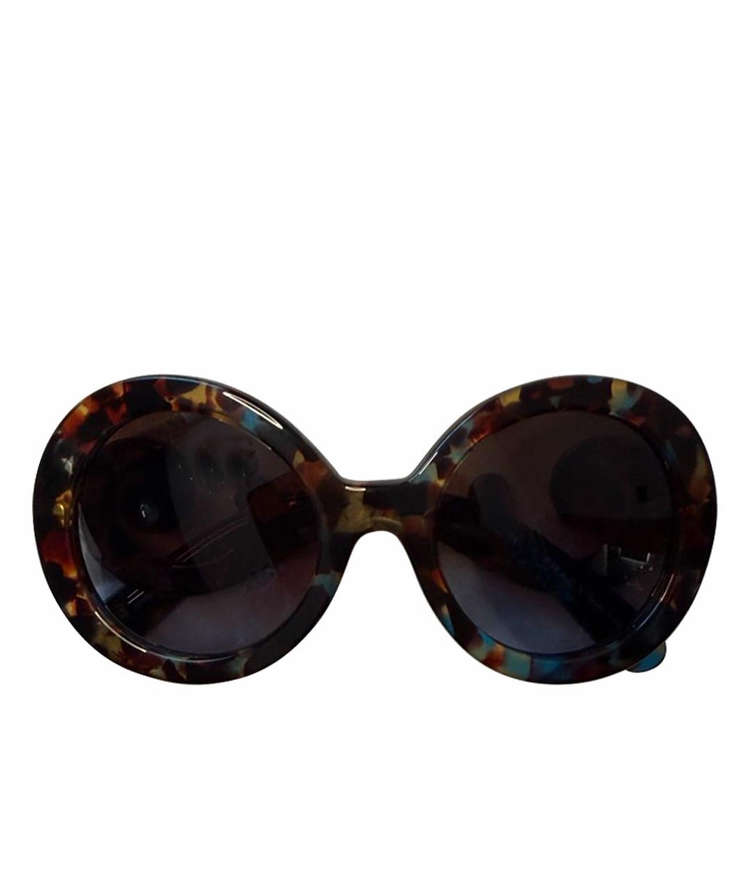 PRADA Мульти пластиковые солнцезащитные очки, фото 1