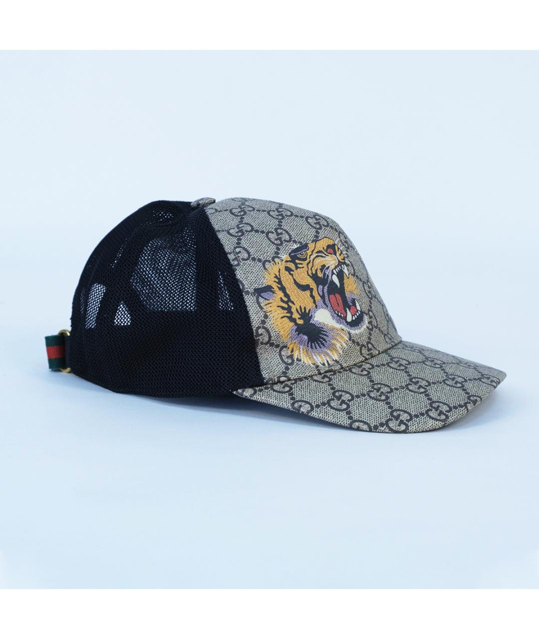 GUCCI Коричневая хлопковая кепка, фото 2