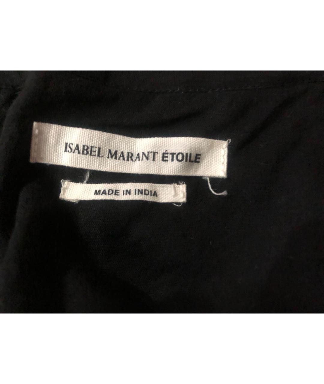 ISABEL MARANT ETOILE Черный хлопковый костюм с юбками, фото 3