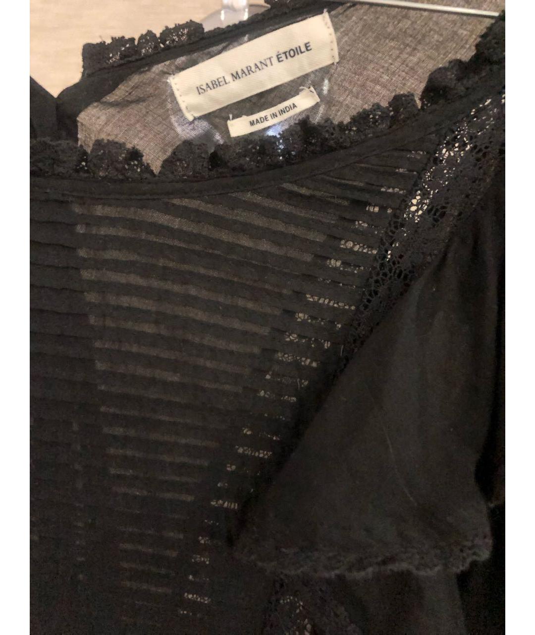 ISABEL MARANT ETOILE Черный хлопковый костюм с юбками, фото 4