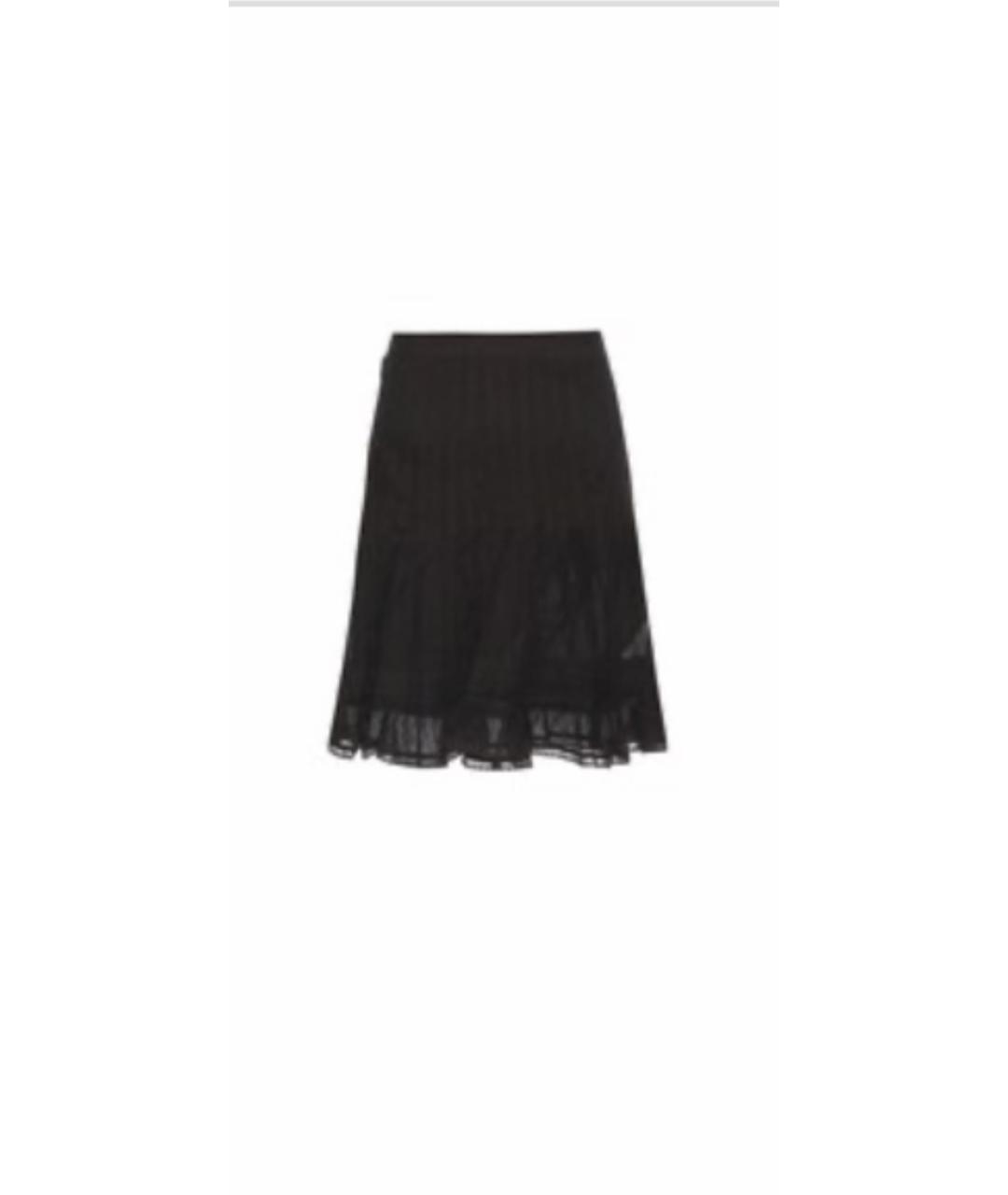 ISABEL MARANT ETOILE Черный хлопковый костюм с юбками, фото 2