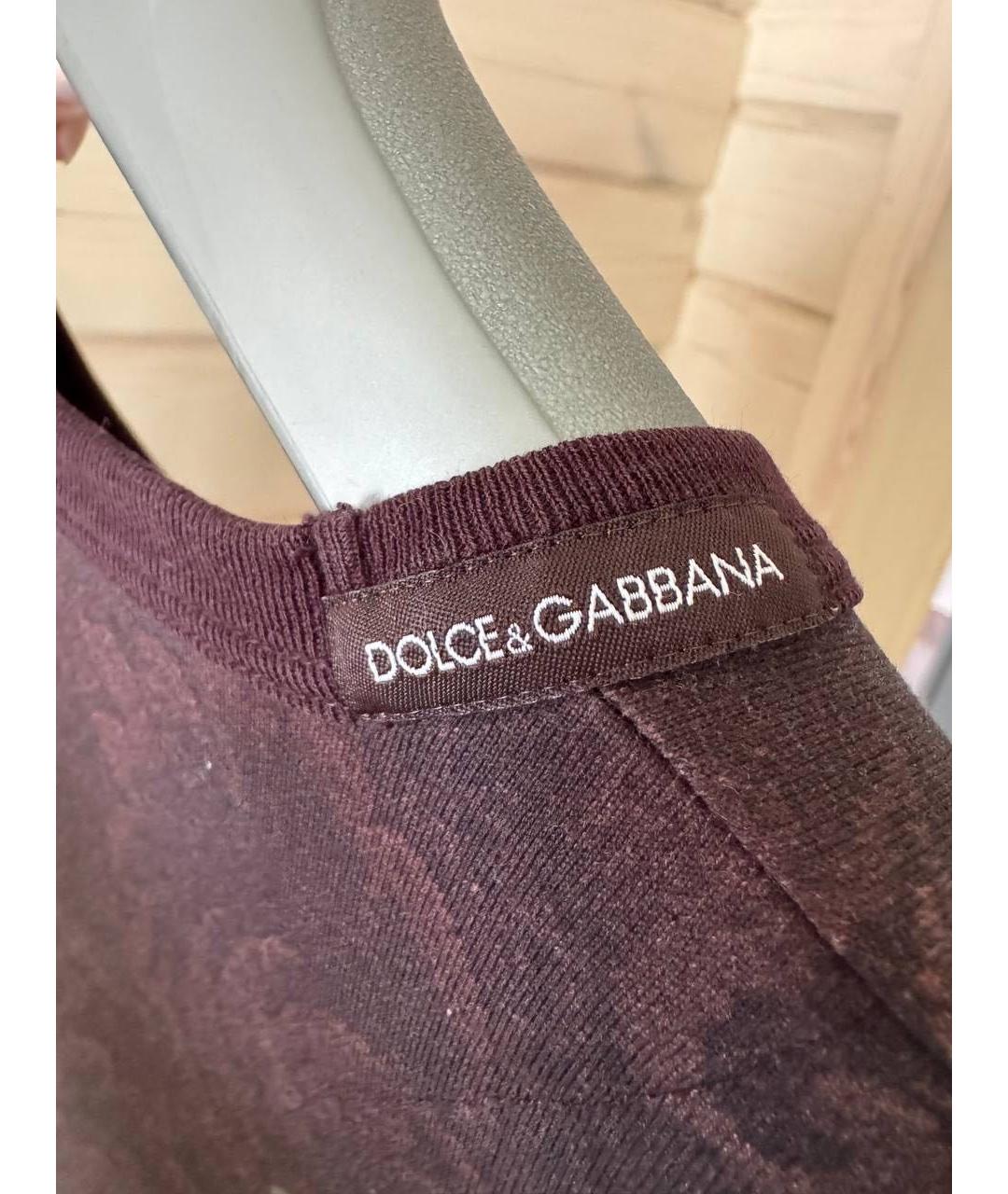 DOLCE&GABBANA Темно-синий хлопковый джемпер / свитер, фото 6