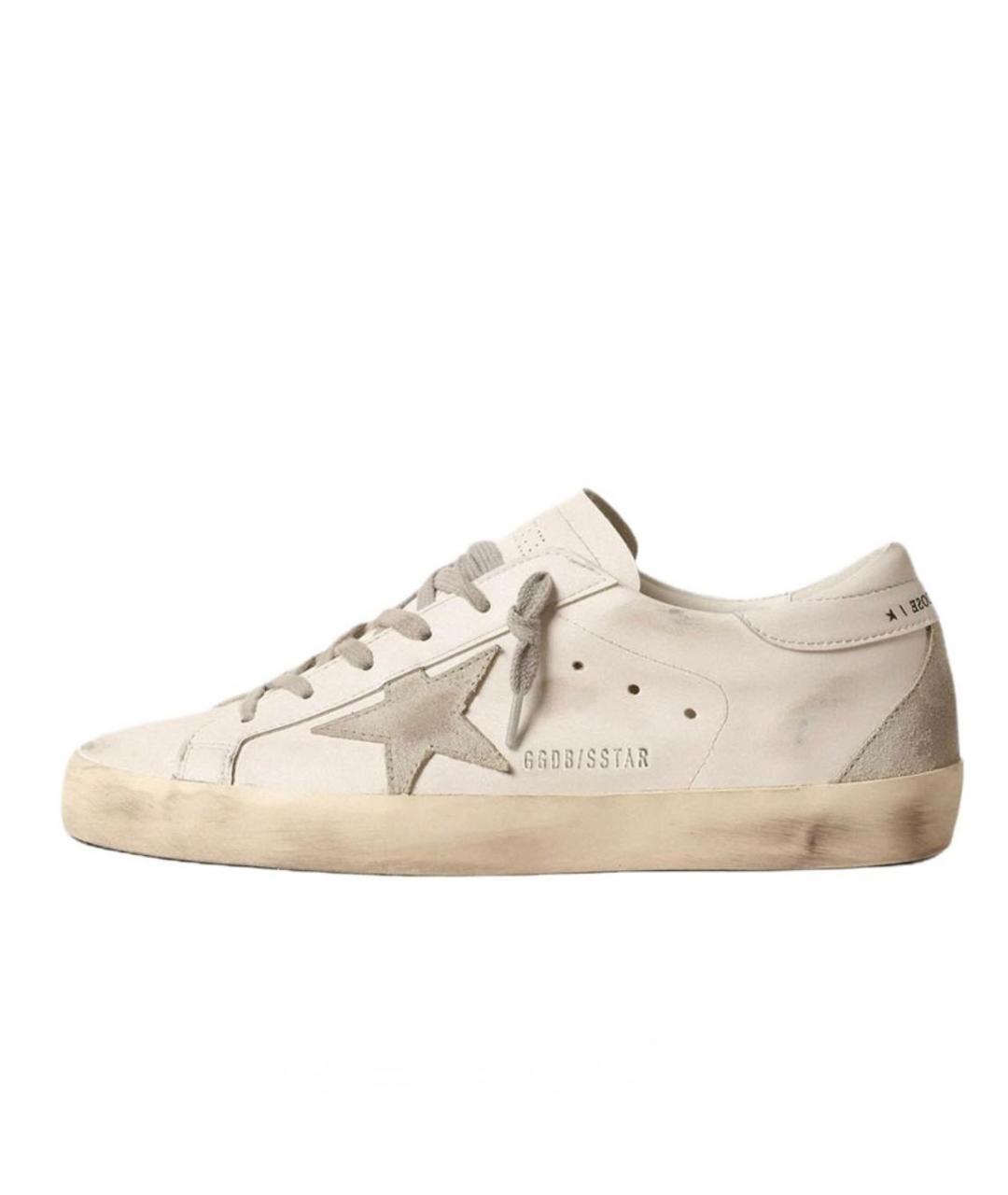 GOLDEN GOOSE DELUXE BRAND Белые кожаные кеды, фото 8