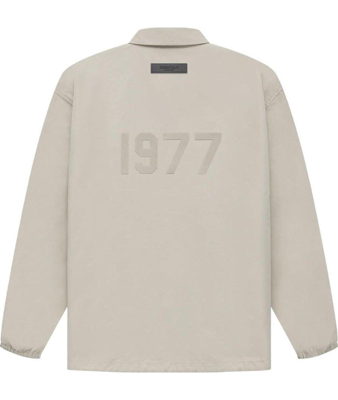 FEAR OF GOD ESSENTIALS Бежевая хлопковая куртка, фото 2