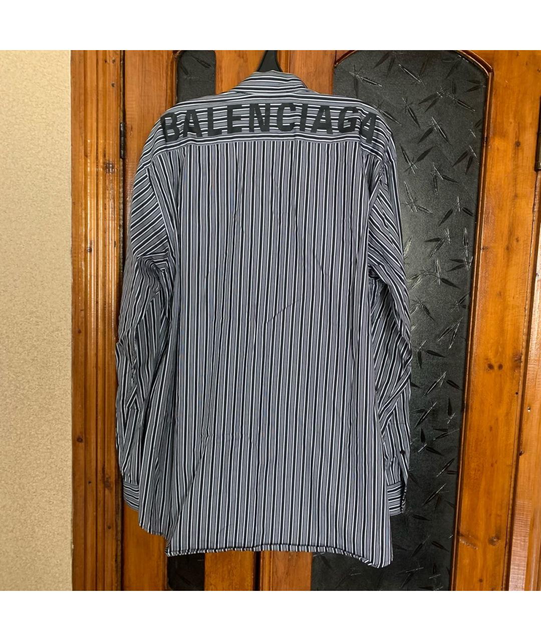 BALENCIAGA Мульти хлопковая кэжуал рубашка, фото 2