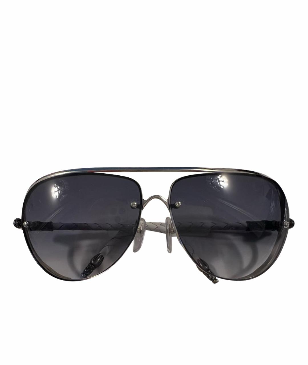 CHROME HEARTS Белые солнцезащитные очки, фото 1