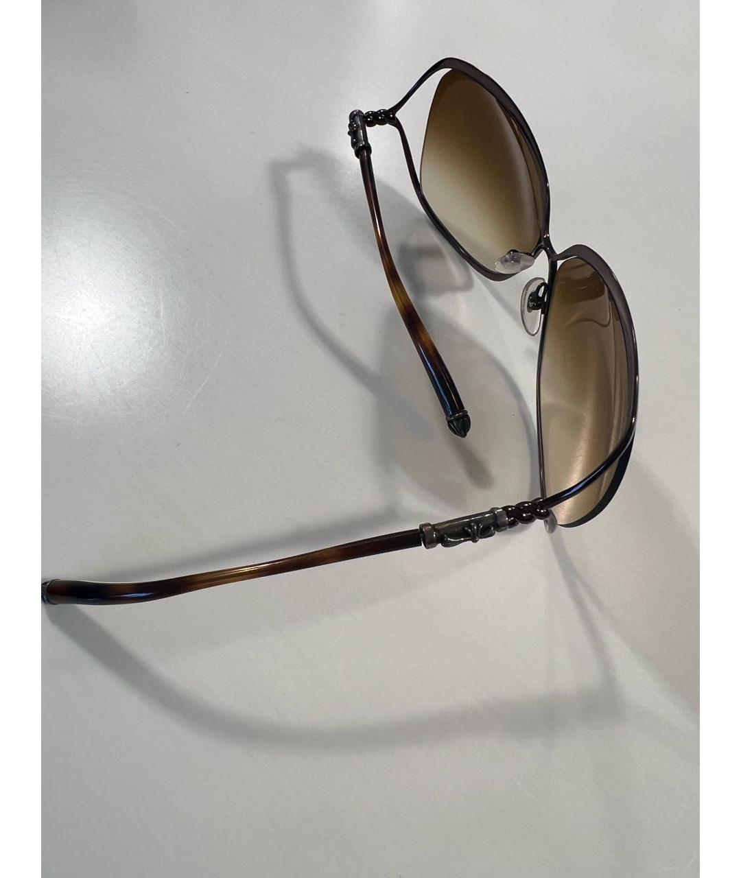 CHROME HEARTS Коричневые солнцезащитные очки, фото 2