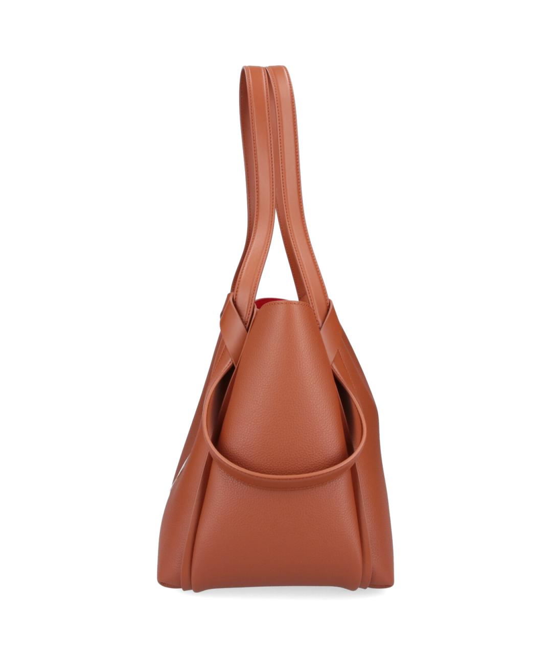 CHRISTIAN LOUBOUTIN Коричневая сумка тоут, фото 5