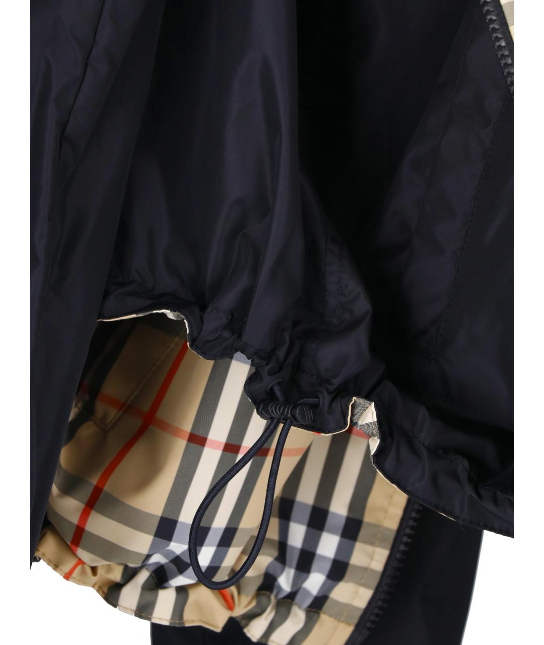 BURBERRY Бежевая полиэстеровая куртка, фото 7