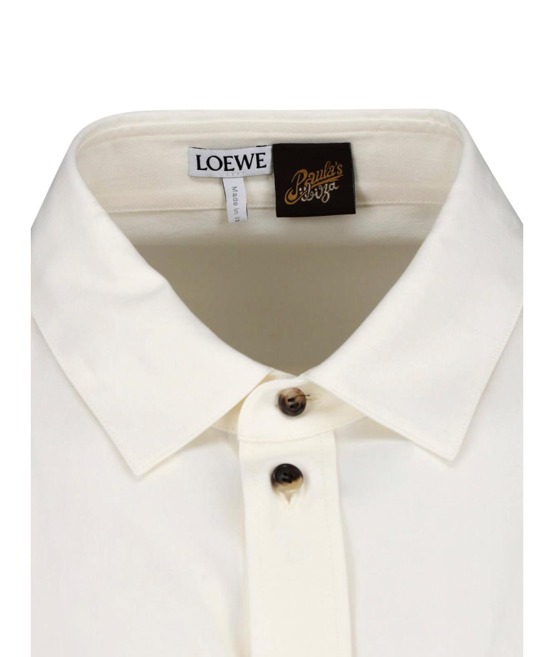 LOEWE Белая кэжуал рубашка, фото 4