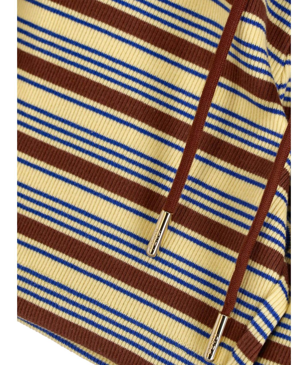 FENDI Мульти хлопковые шорты, фото 5