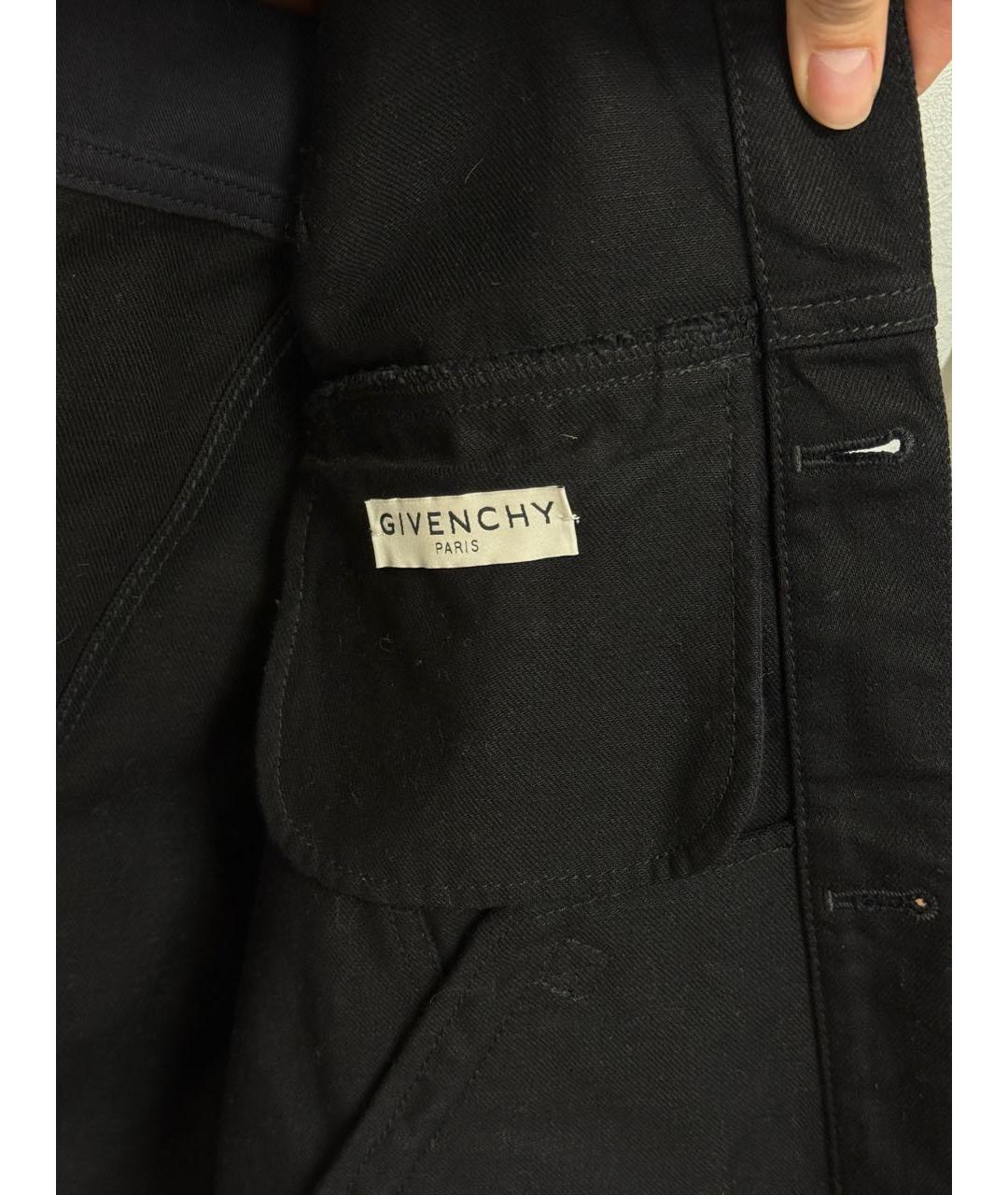 GIVENCHY Черная хлопковая куртка, фото 5