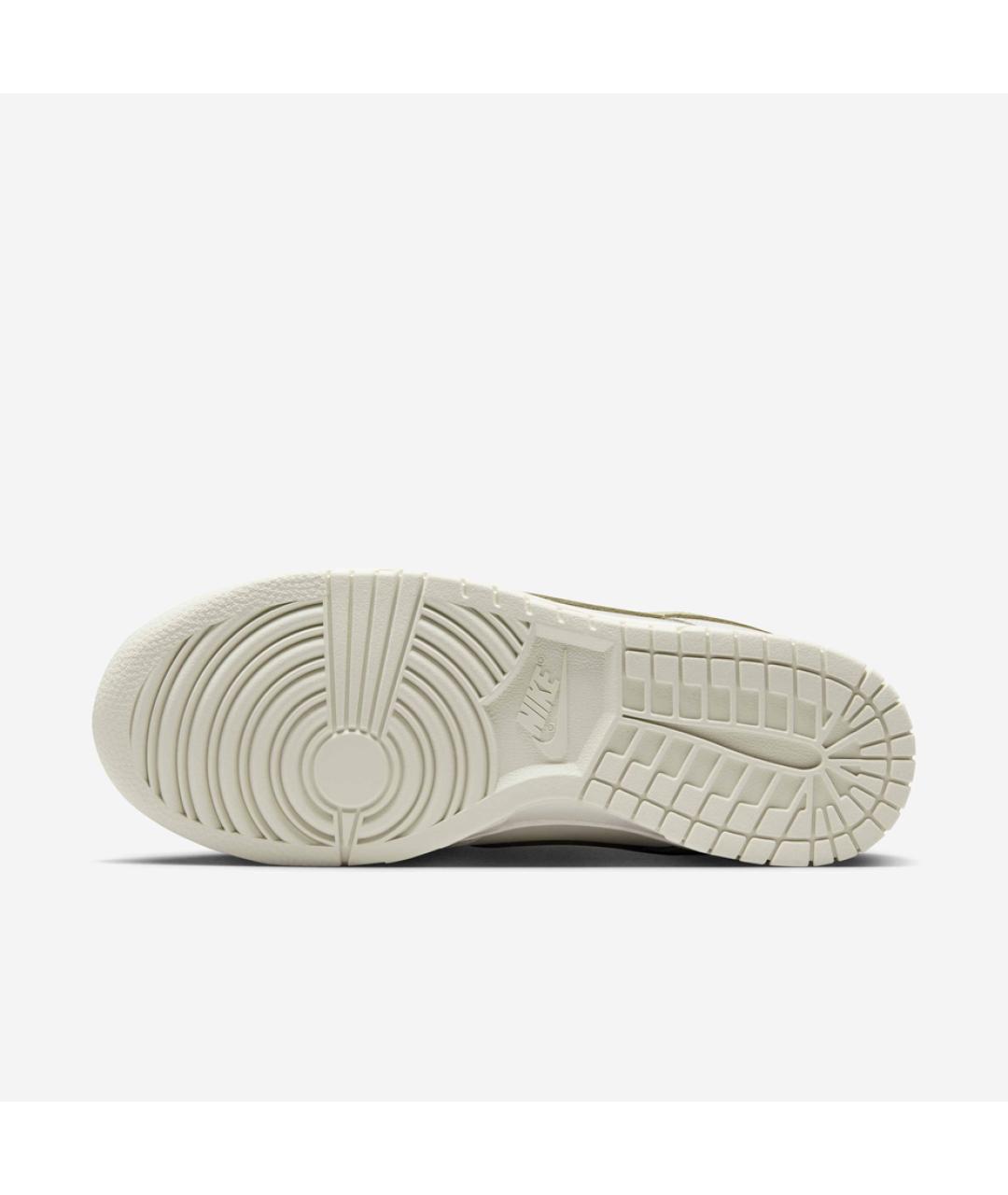 NIKE Бежевые кожаные кроссовки, фото 5