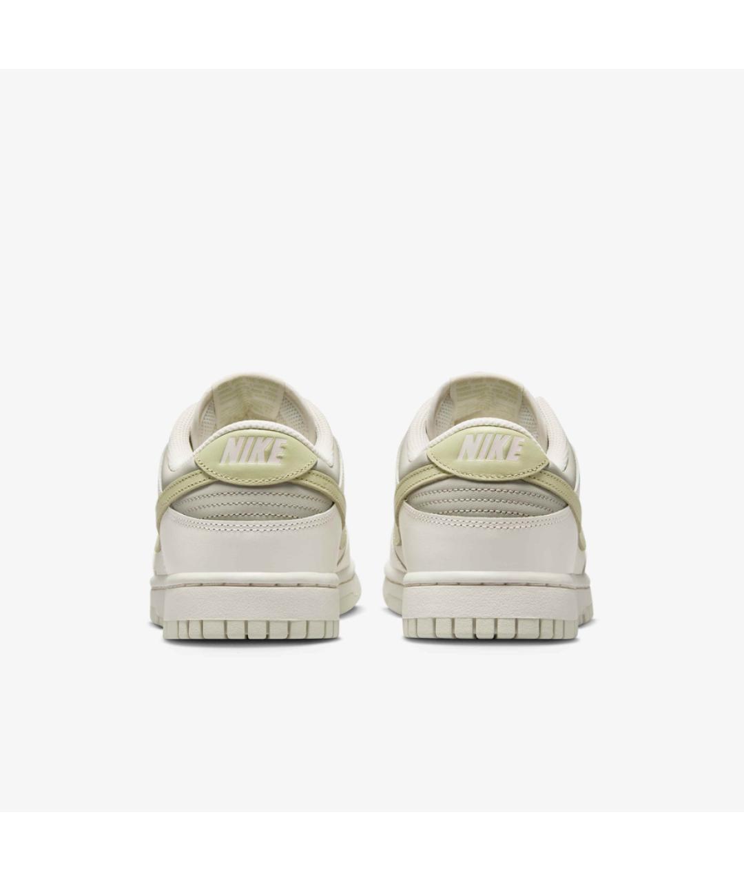 NIKE Бежевые кожаные кроссовки, фото 4