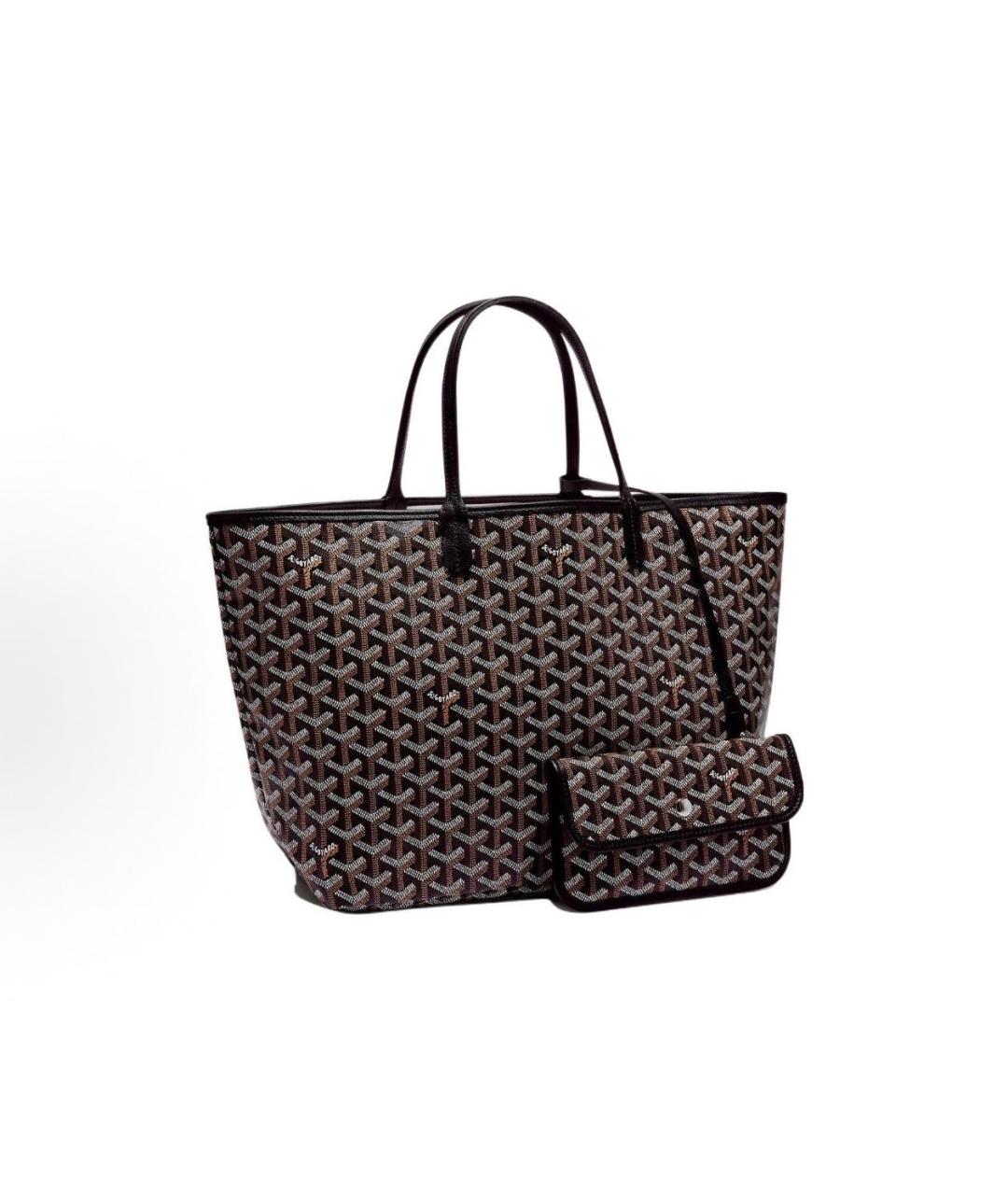 GOYARD Черная сумка тоут, фото 6