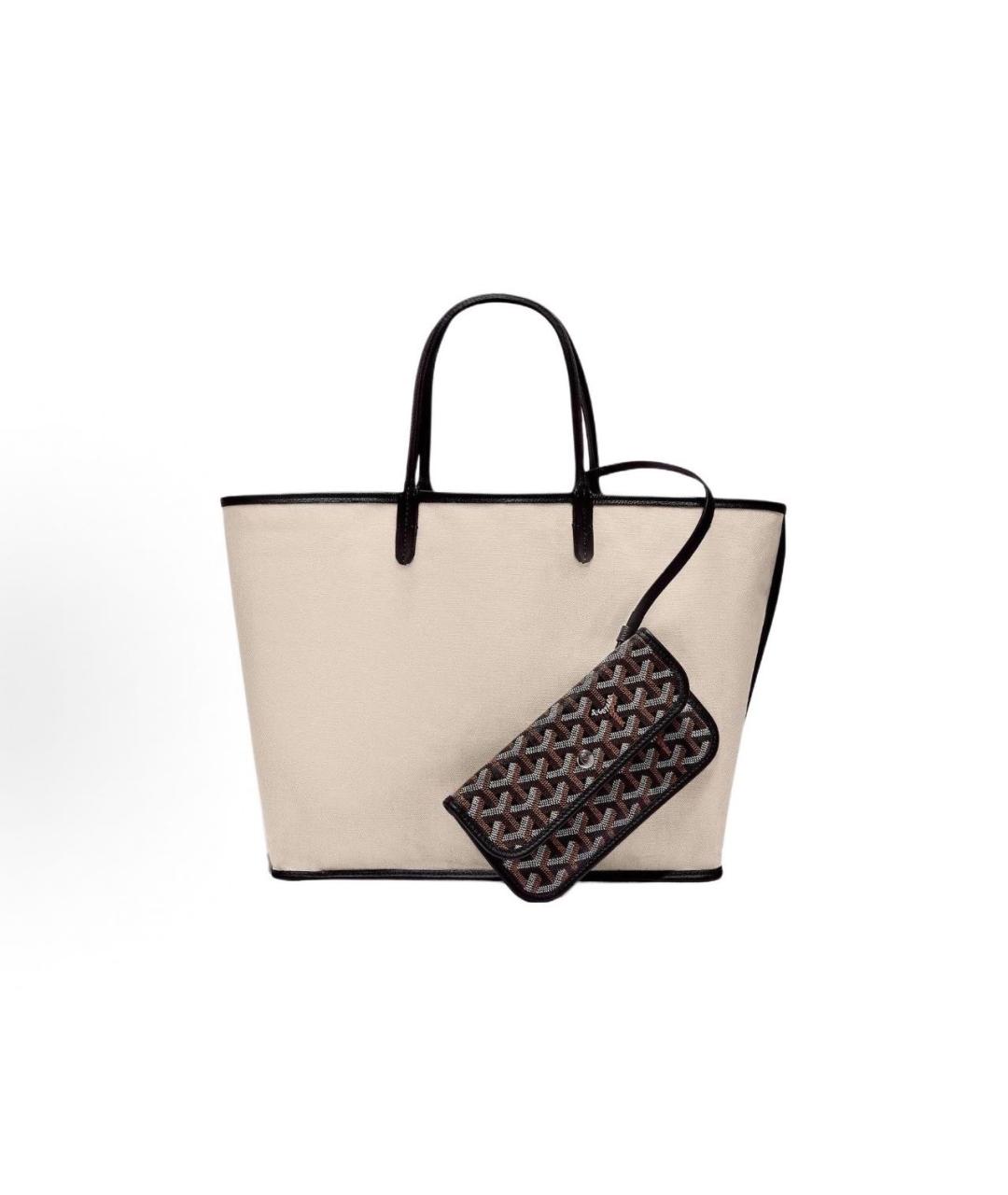 GOYARD Черная сумка тоут, фото 3