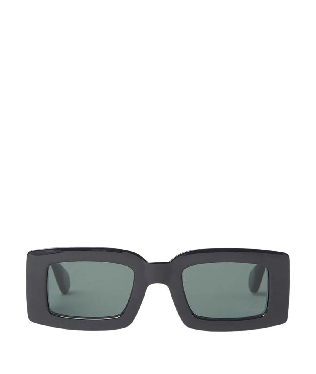 JACQUEMUS Черные пластиковые солнцезащитные очки, фото 1