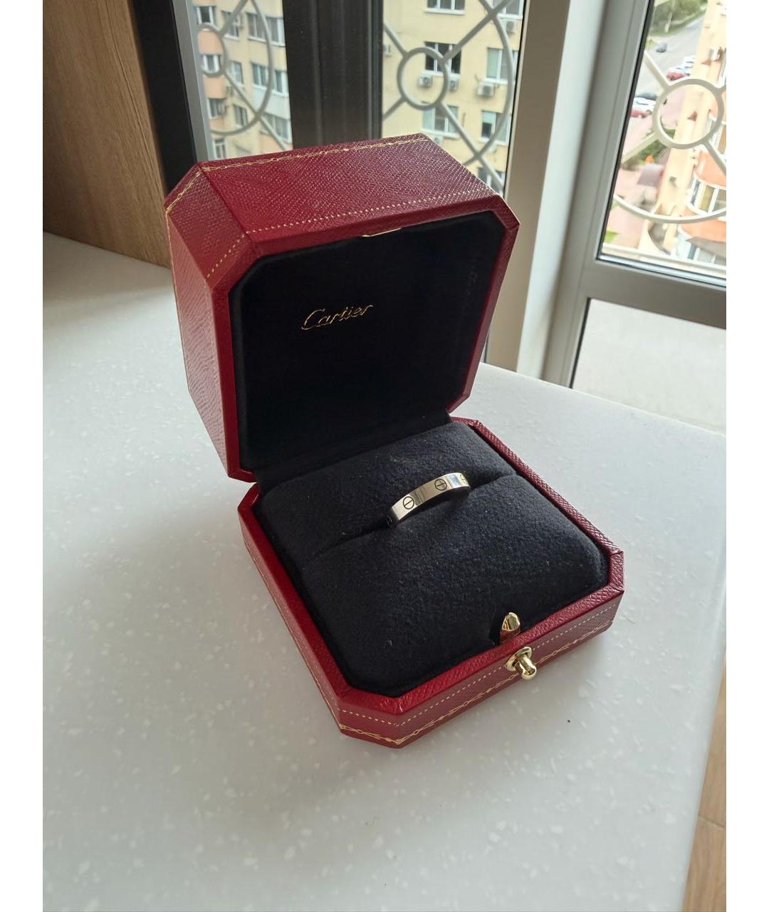 CARTIER Белое кольцо из белого золота, фото 7