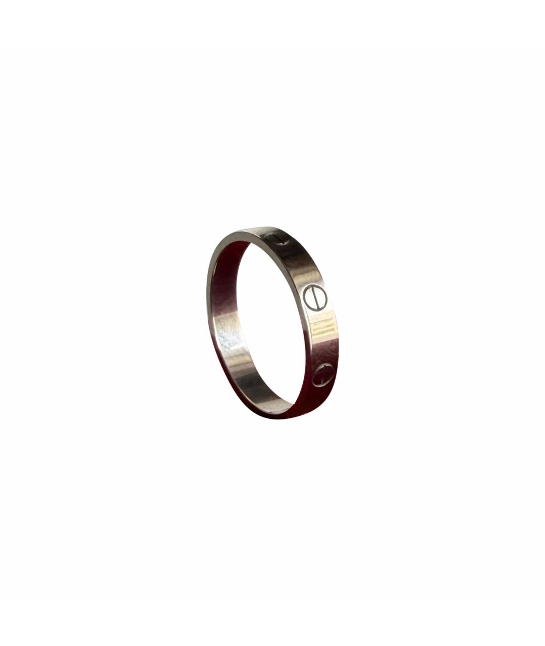 CARTIER Белое кольцо из белого золота, фото 1