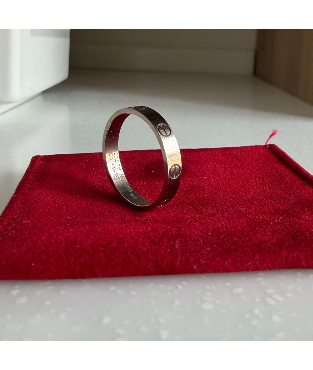 CARTIER Белое кольцо из белого золота, фото 3