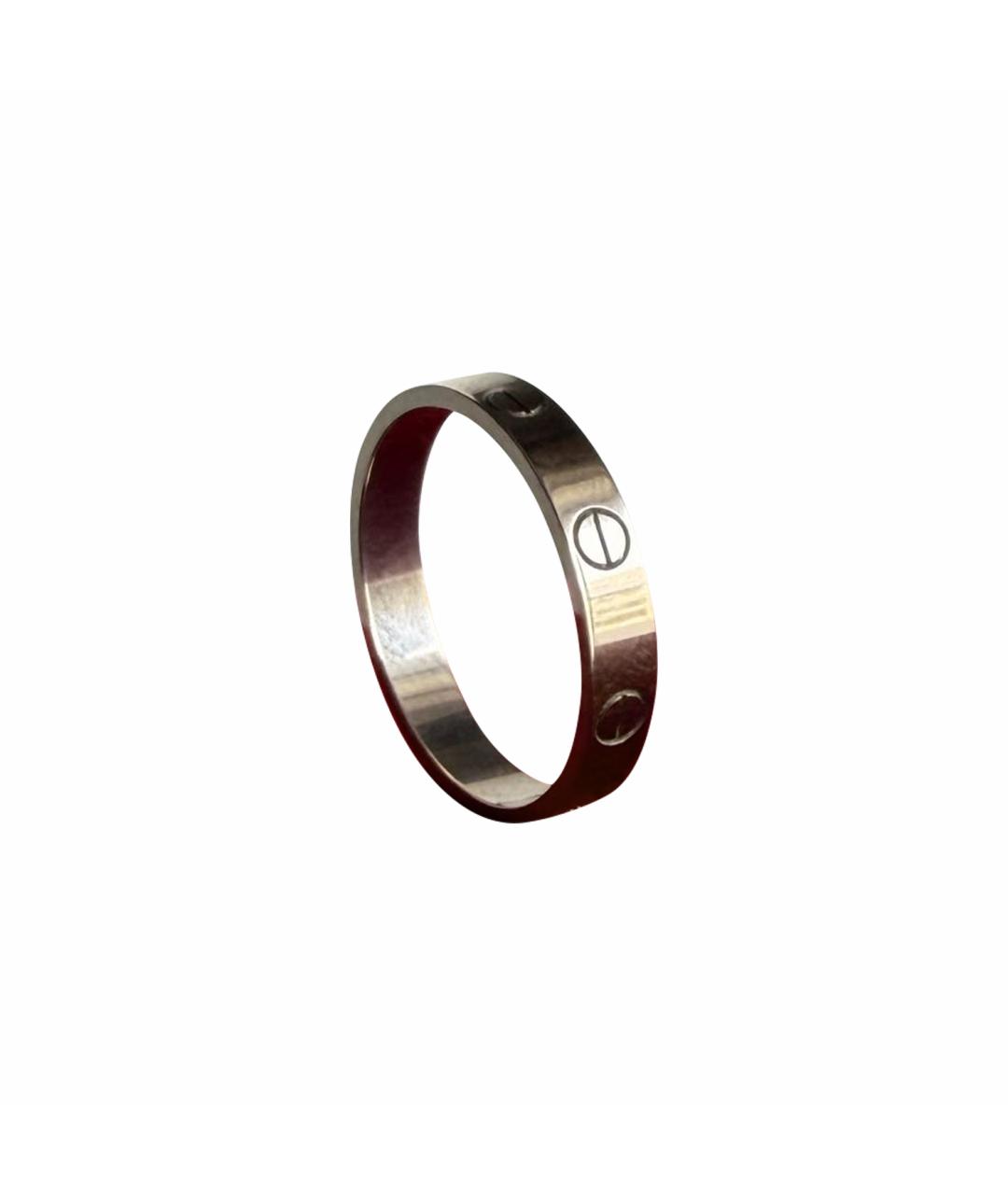 CARTIER Белое кольцо из белого золота, фото 8
