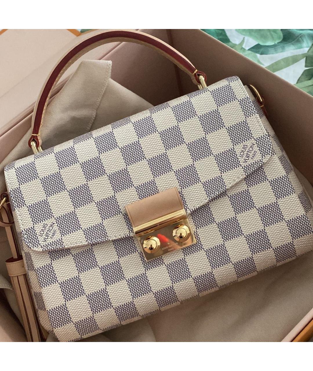 LOUIS VUITTON Бежевая сумка с короткими ручками, фото 2