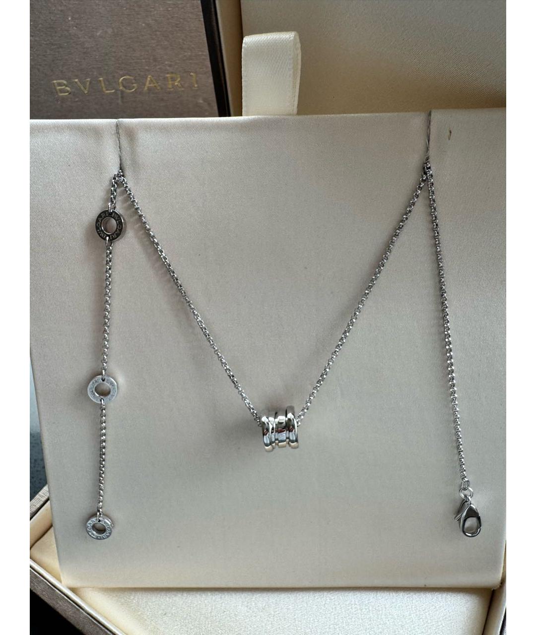 BVLGARI Серебряная подвеска из белого золота, фото 3