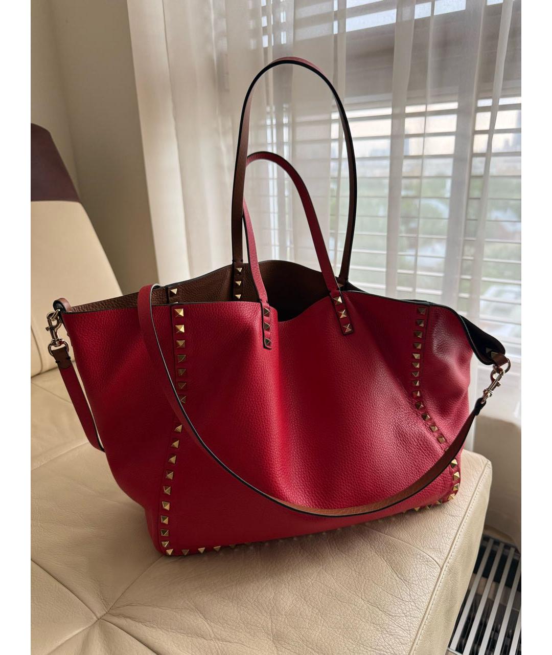 VALENTINO Мульти кожаная сумка тоут, фото 2