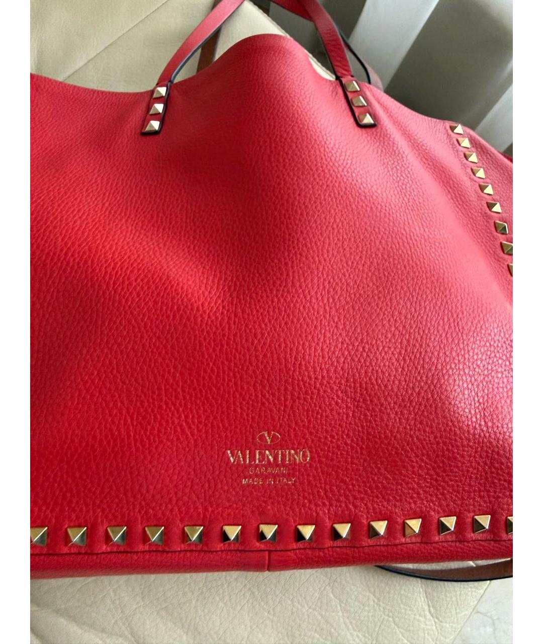VALENTINO Мульти кожаная сумка тоут, фото 4