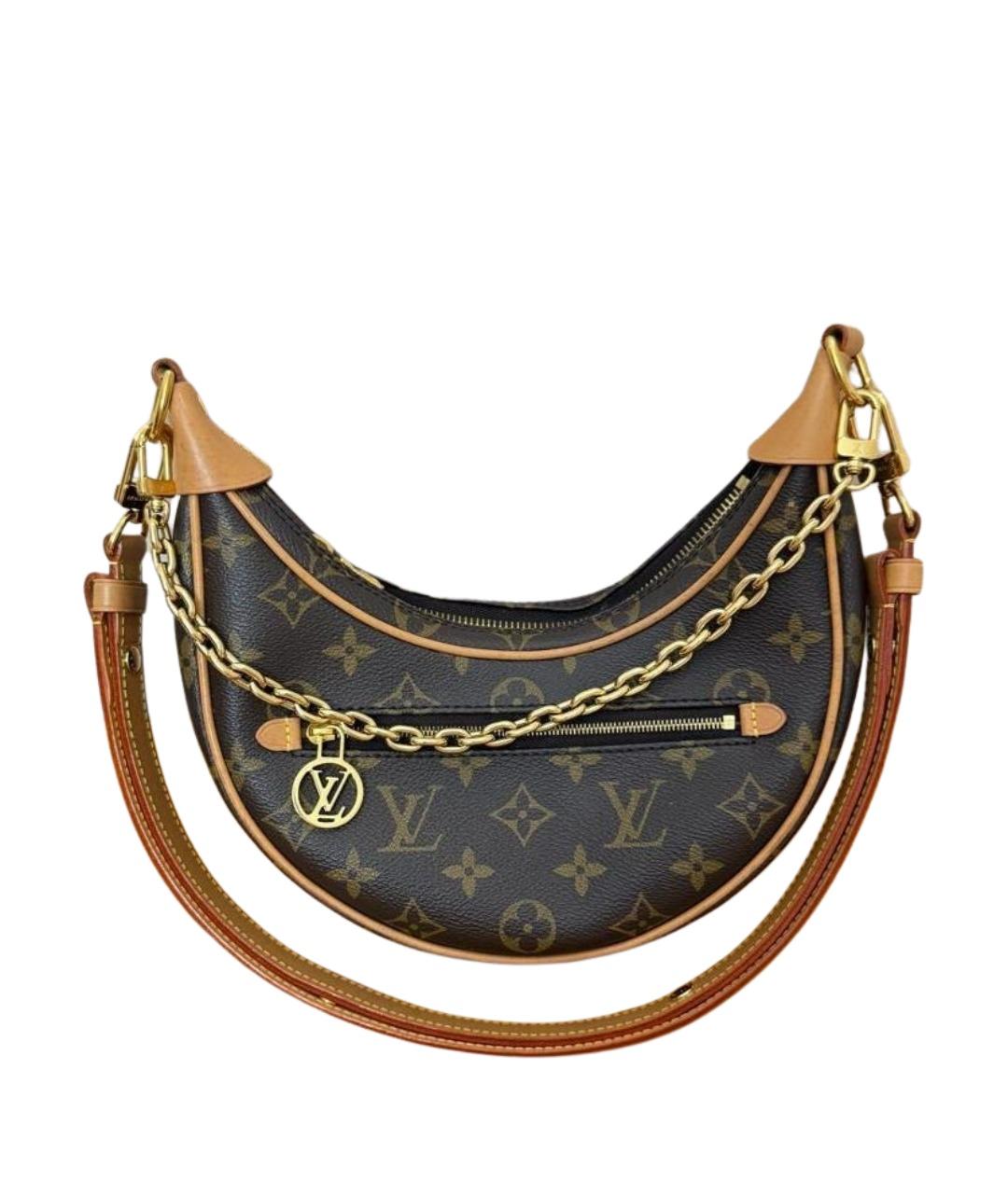 LOUIS VUITTON Коричневая сумка через плечо, фото 1
