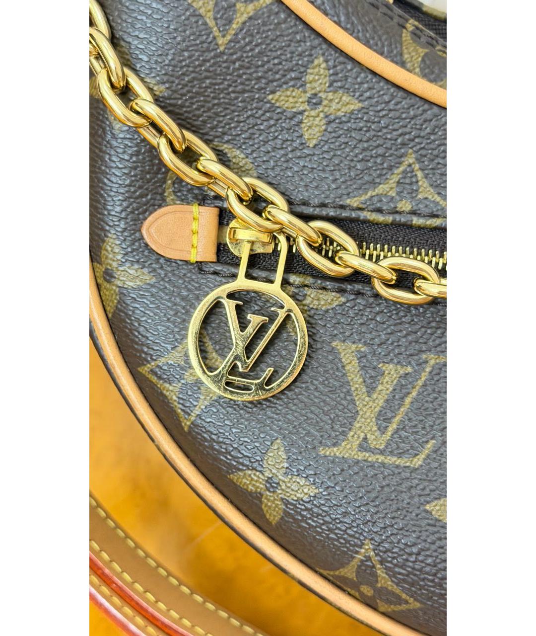 LOUIS VUITTON Коричневая сумка через плечо, фото 2
