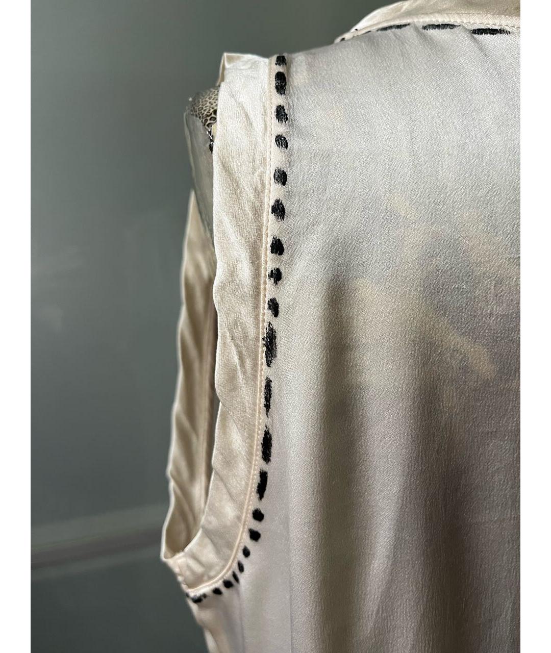 SAINT LAURENT Шелковая блузы, фото 6