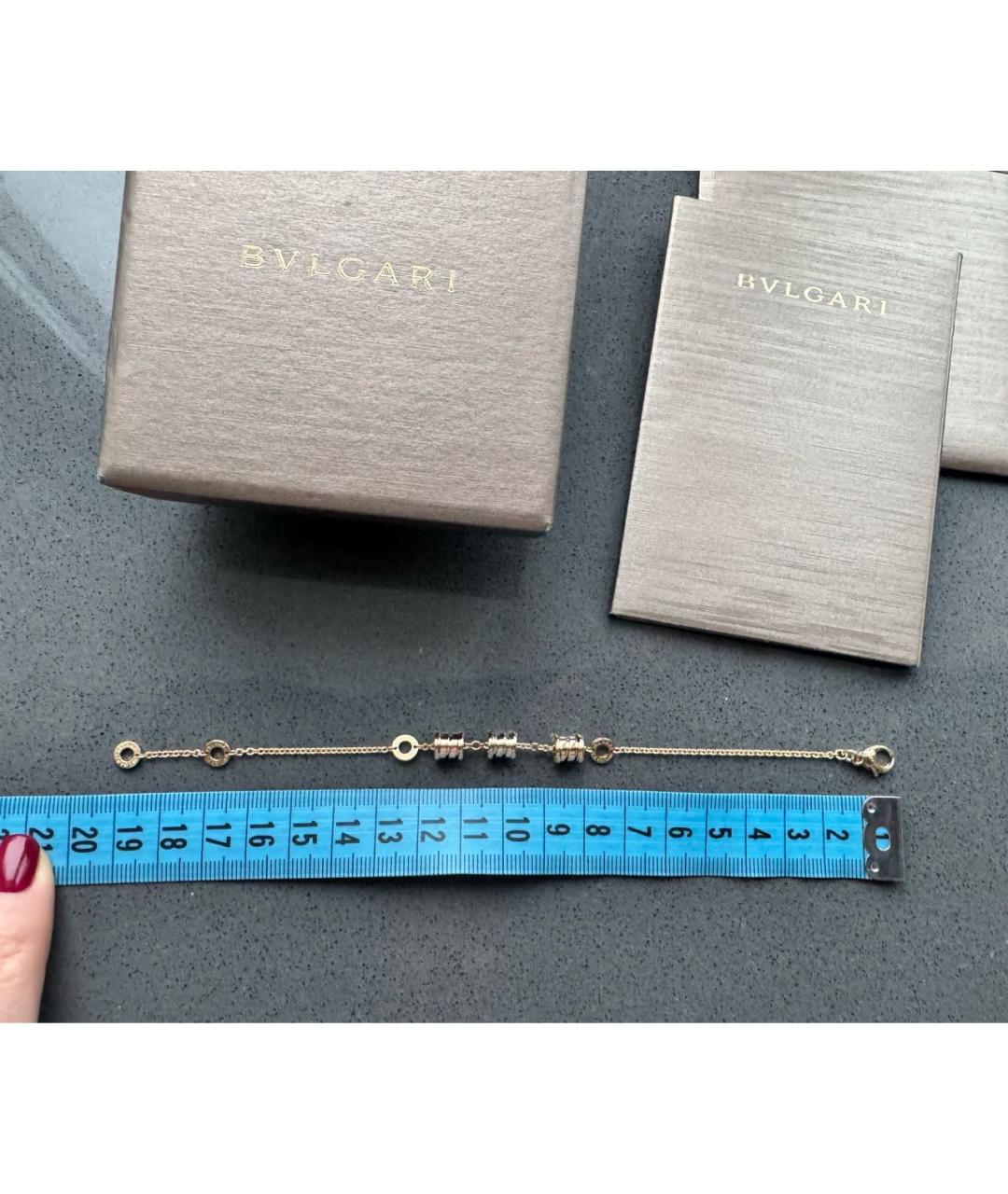BVLGARI Золотой браслет из желтого золота, фото 5