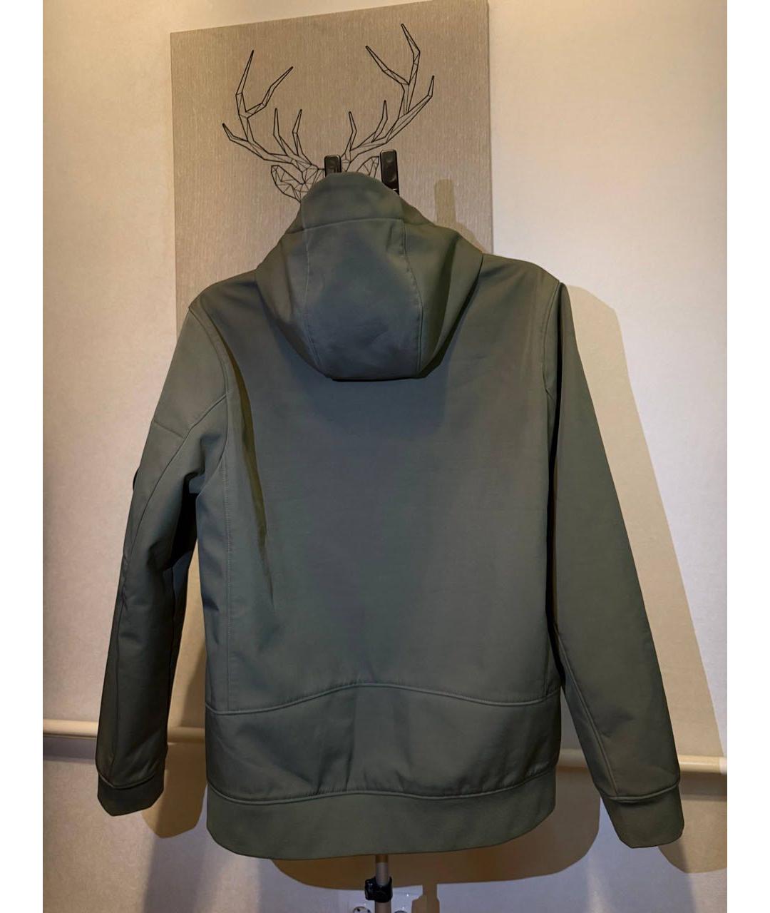 CP COMPANY Зеленая полиэстеровая куртка, фото 2