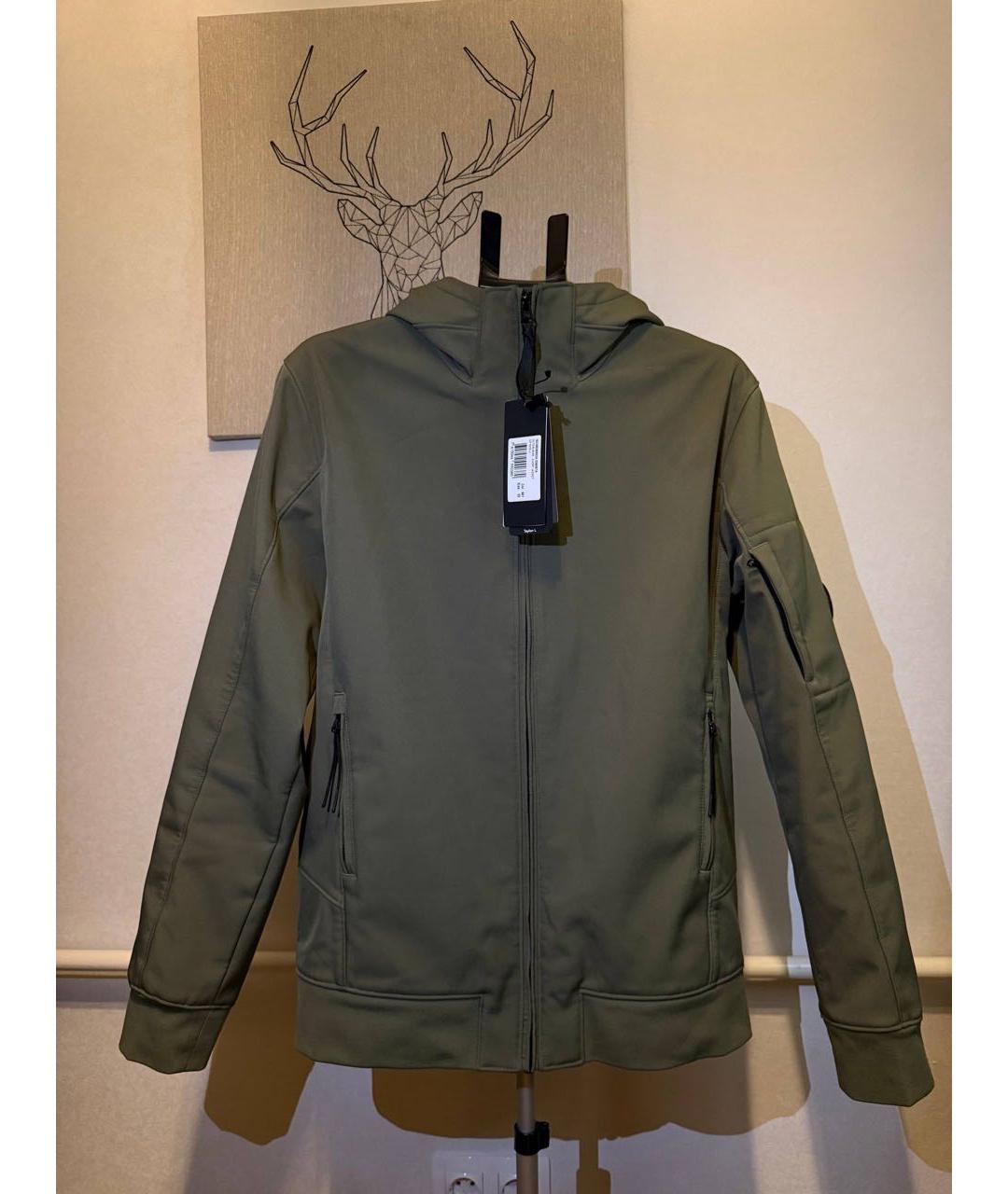 CP COMPANY Зеленая полиэстеровая куртка, фото 3