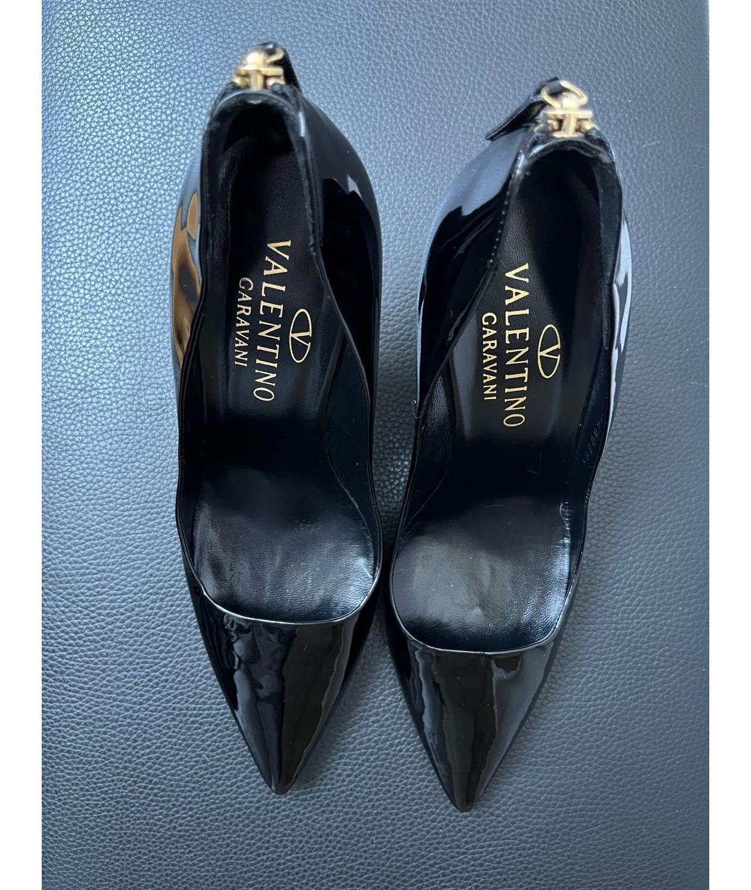 GUCCI Черные туфли из лакированной кожи, фото 3
